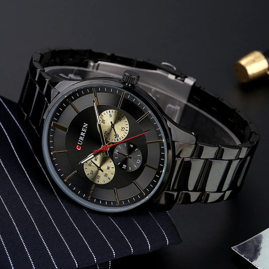 Reloj Curren Ref: 695 Negro/Negro