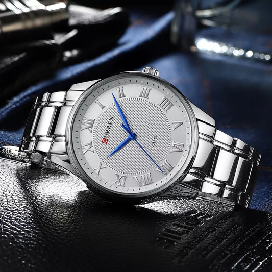 Reloj Curren REF. 750 Plata/Blanco