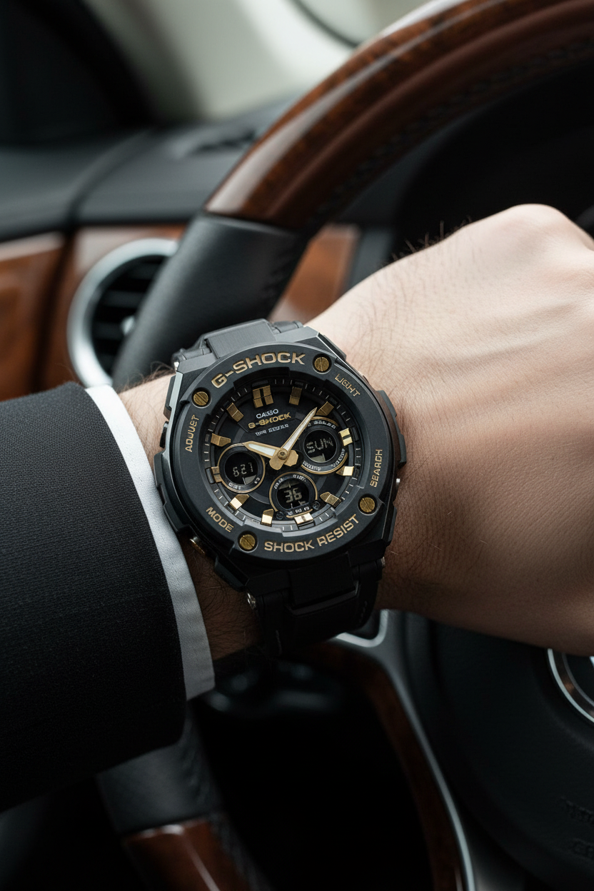 Reloj Casio G-Shock GST-S300GL-1A Negro
