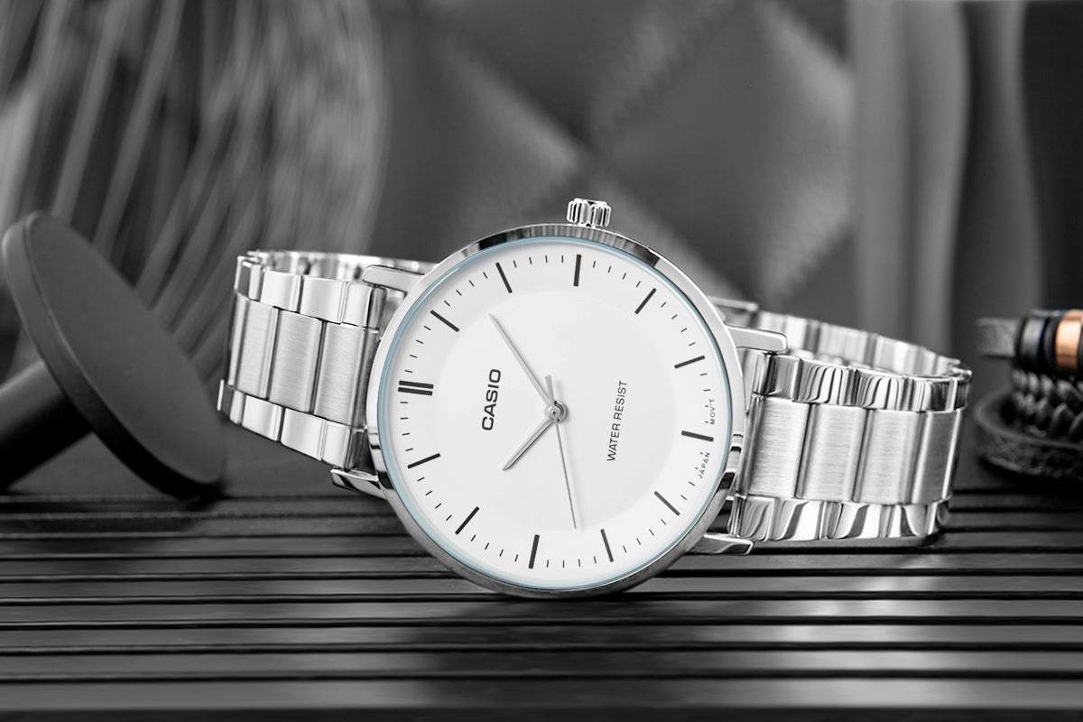Reloj Casio MTP-VT04D-7E Blanco