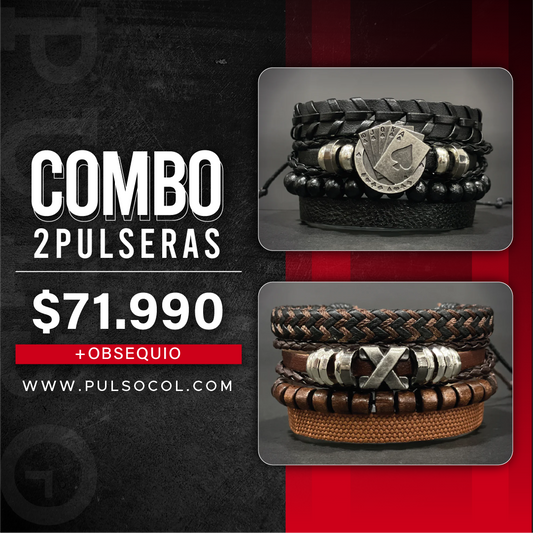 COMBO 1394: 2 PULSERAS X $71.990
