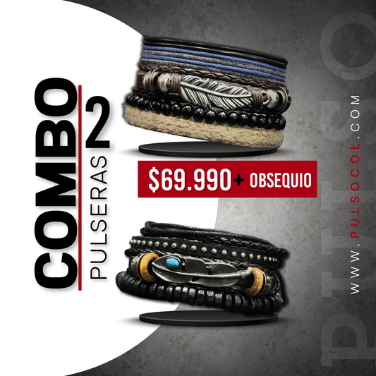 COMBO 1528: 2 PULSERAS X $69.990
