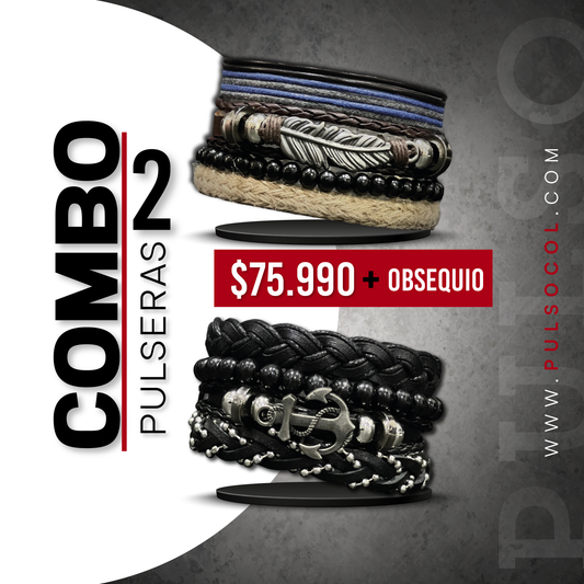 COMBO 1529: 2 PULSERAS X $75.990