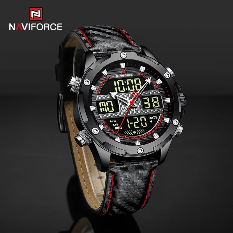 Reloj Naviforce REF. 805 Negro/Rojo