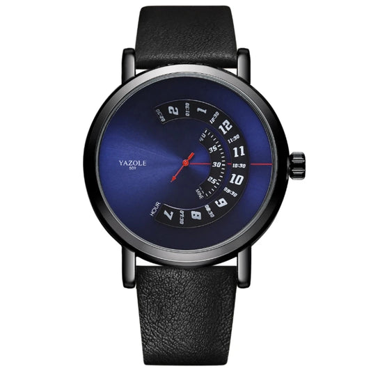 Reloj Yazole Ref: 487 Negro/Azul