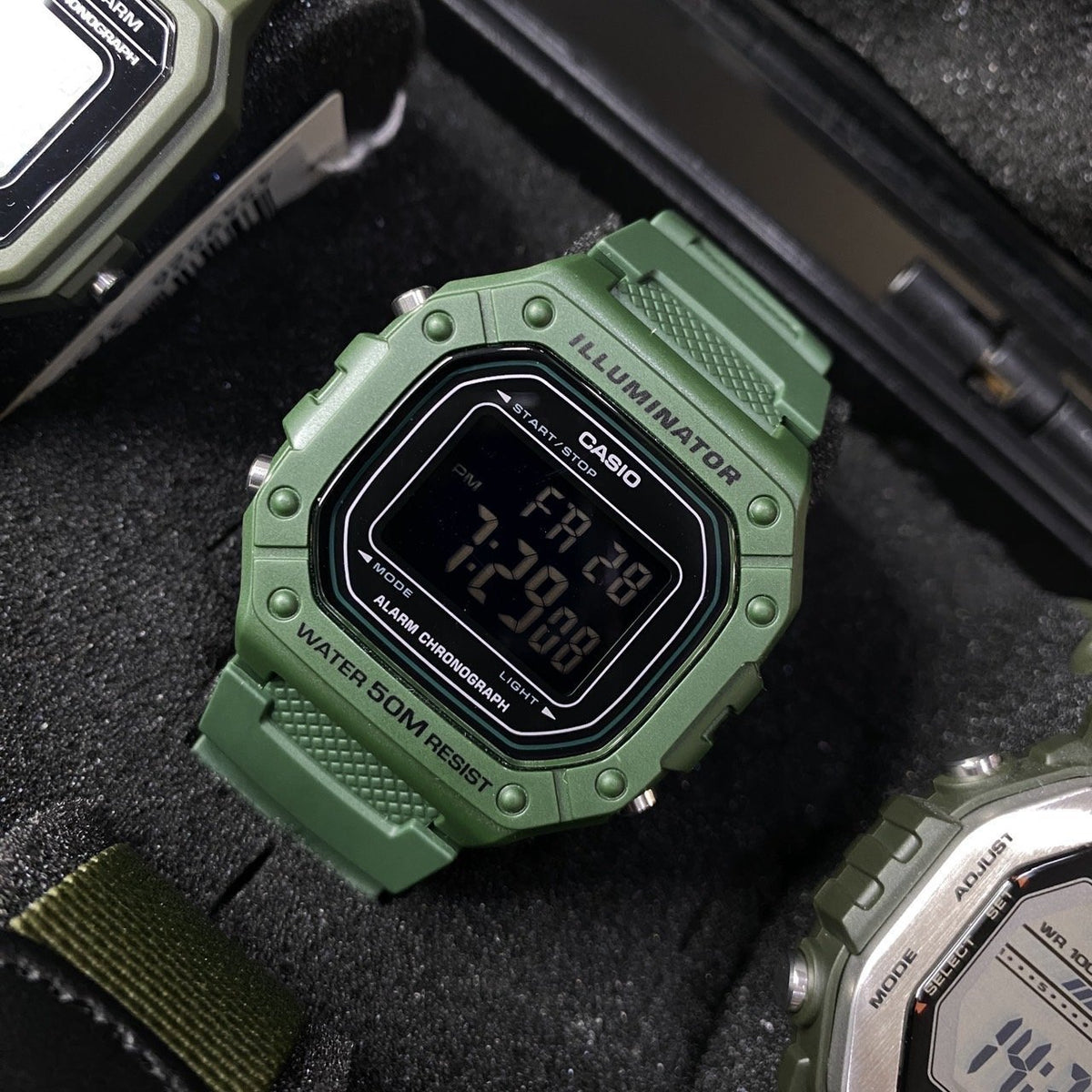Reloj Casio W-218H-3BV Verde