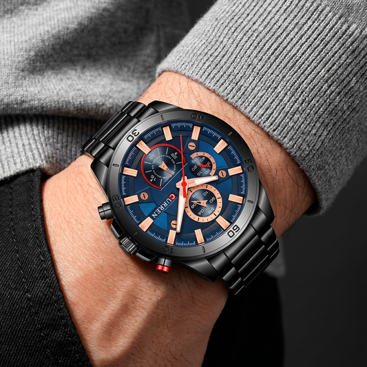 Reloj Curren REF: 242 Negro/Azul