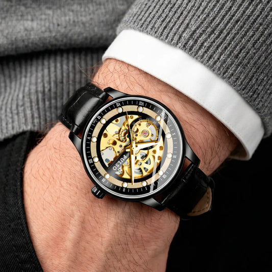 Reloj PULSO Ref. 2908 Negro/Dorado