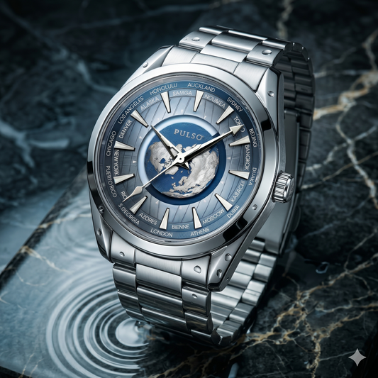 Reloj PULSO Ref. 2917 Plata/Azul