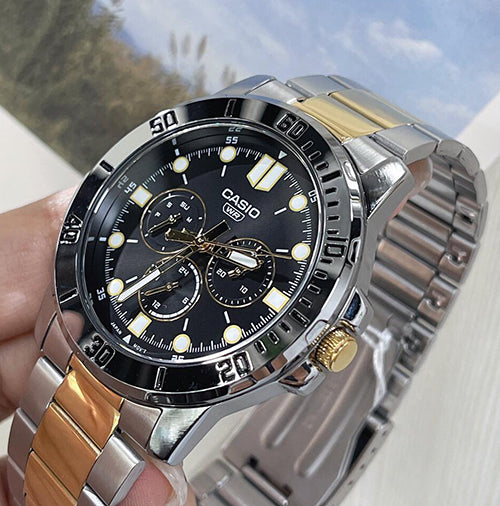 Reloj Casio MTP-VD300SG-1EU Negro