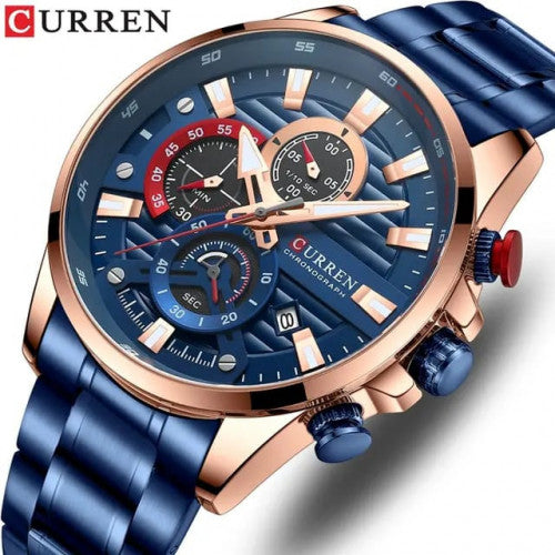CURREN 8415 AZUL COBRE