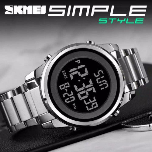 RELOJ SKMEI 1611 PLATA