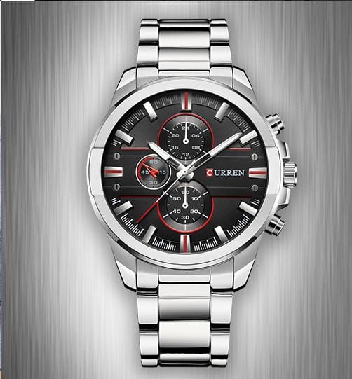 Reloj Curren 871 Plata/Negro