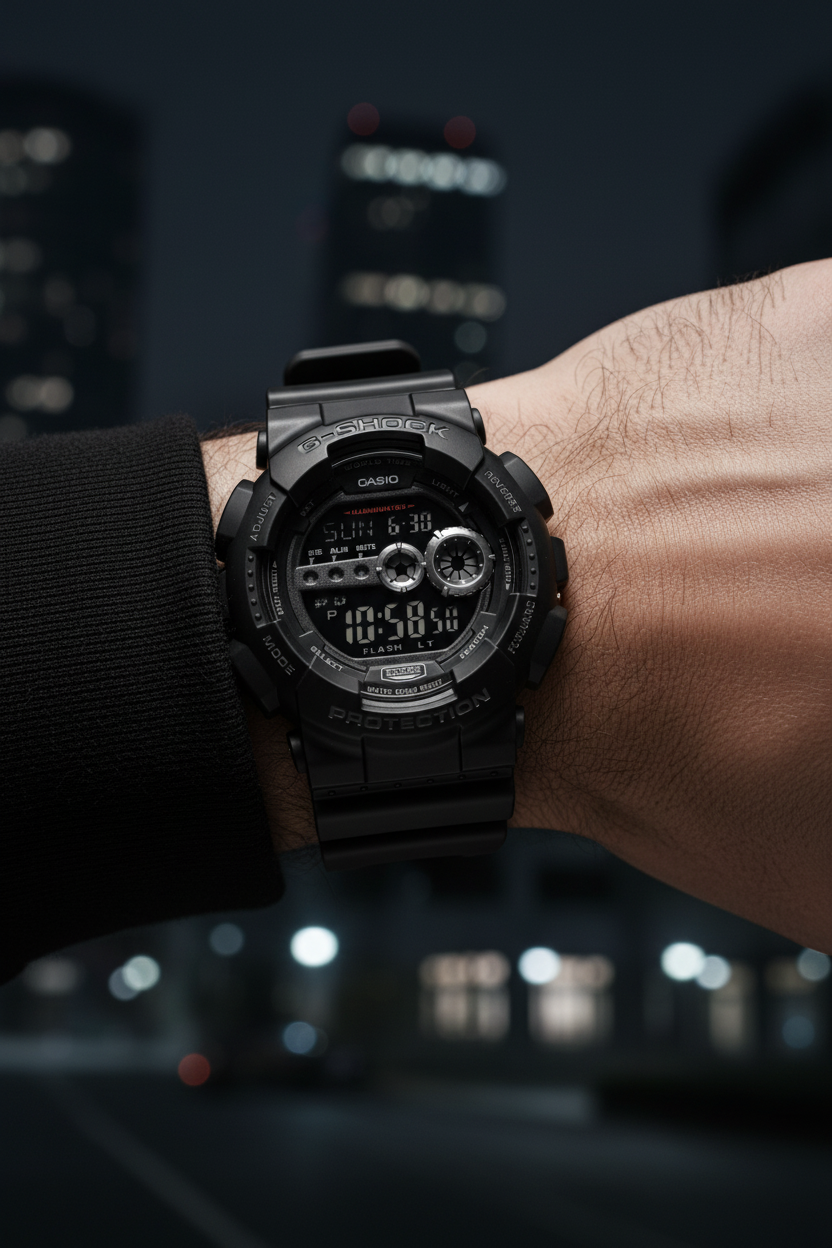 Reloj Casio G-Shock GD-100-1B Negro