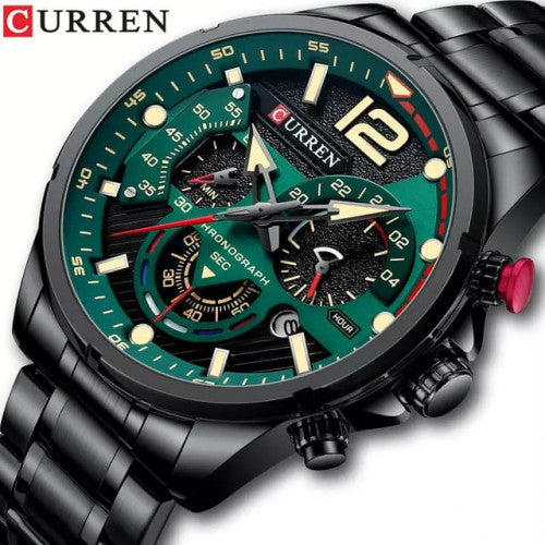 CURREN 8395 NEGRO VERDE