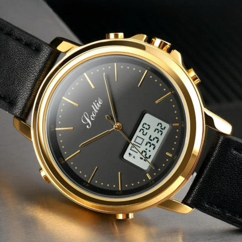 RELOJ SCOTTIE 1652 DORADO DOBLE HORA