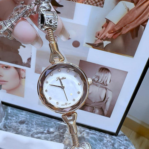 RELOJ SCOTTIE TIPO PANDORA ROSA