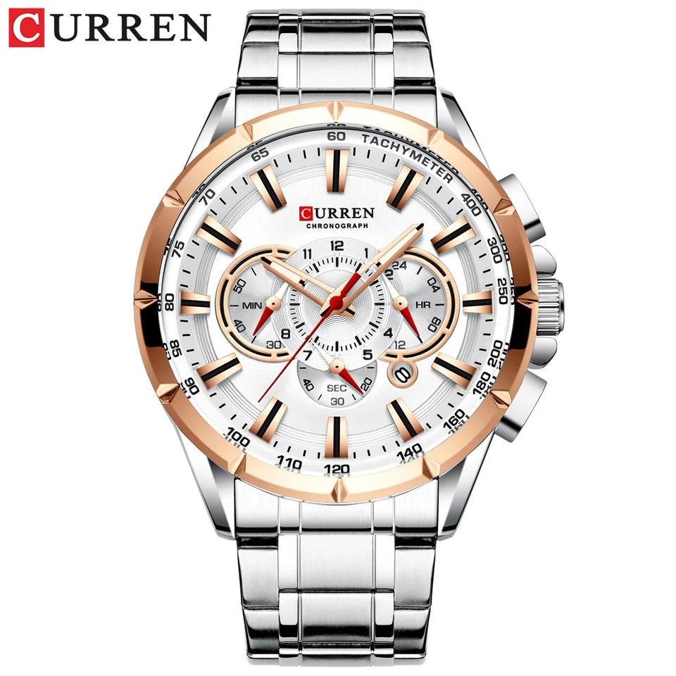 Reloj Curren 8363 Plata Cobre