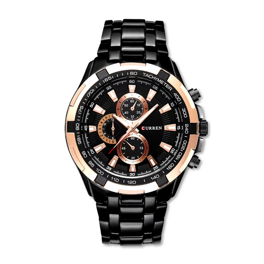 Reloj CURREN REF. 472 Negro/Dorado