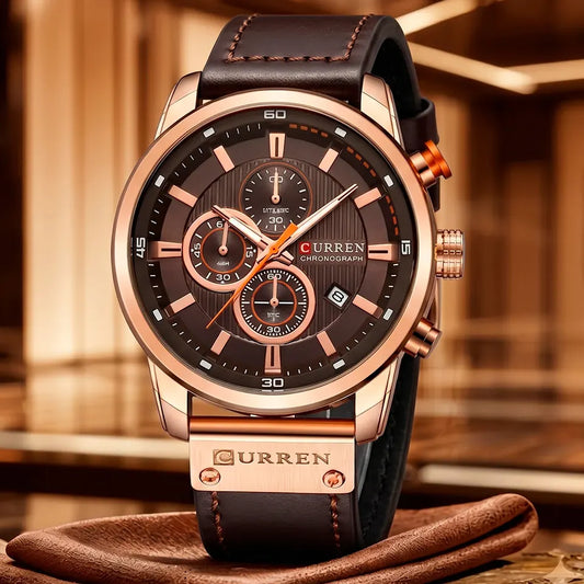 Reloj CURREN REF. 514 Vino/Dorado