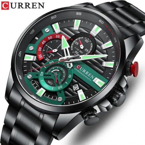 CURREN 8415 NEGRO VERDE