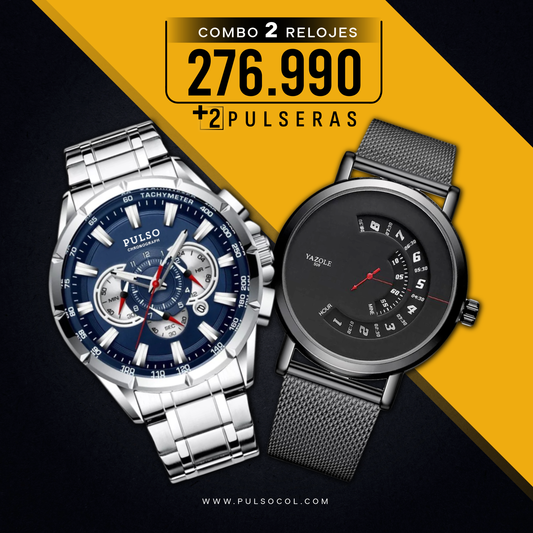 COMBO 570: 2 RELOJES X $276.990