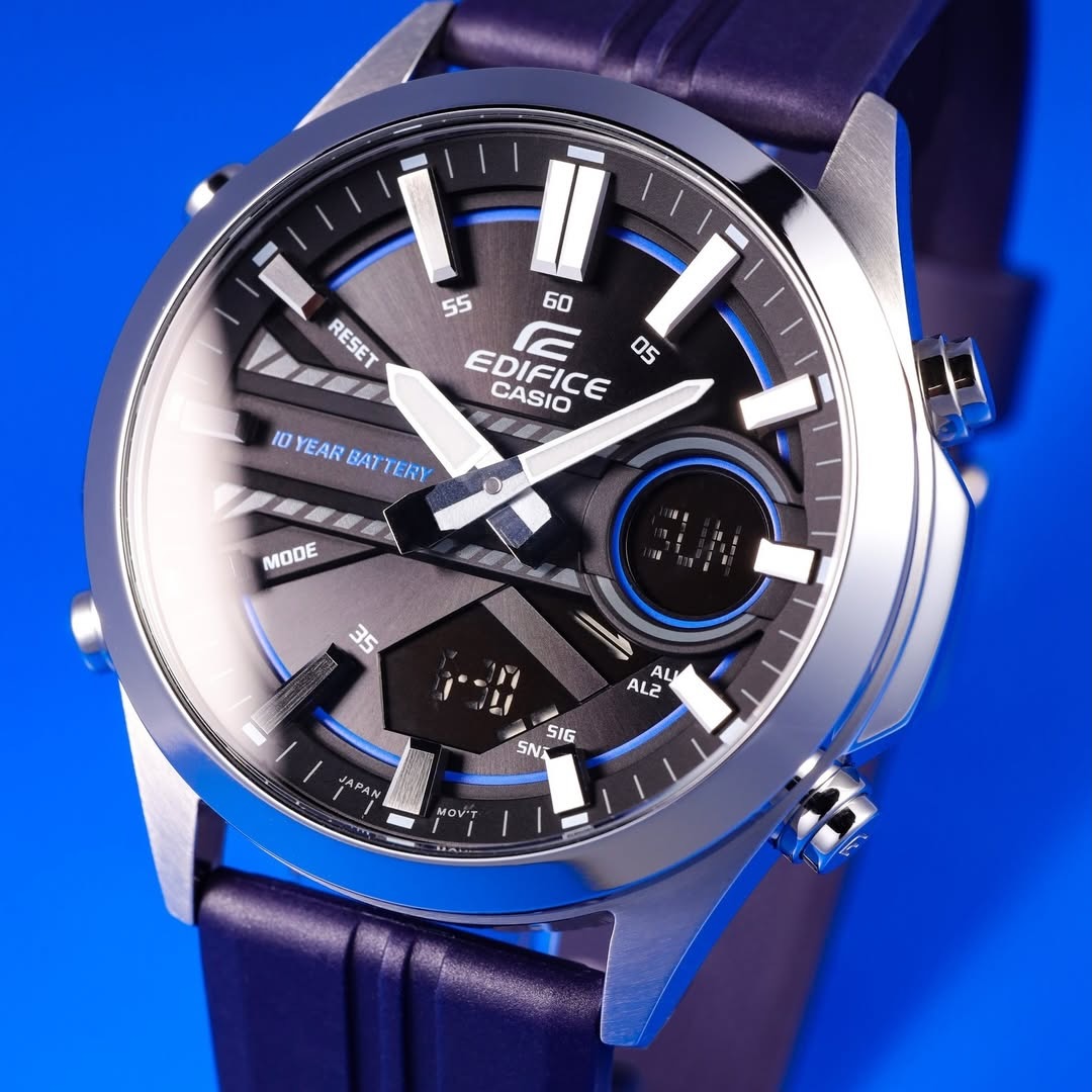 Reloj Casio Edifice EFV-C120P-1A2 Negro