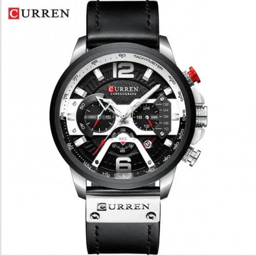 CURREN 8329 PLATA NEGRO
