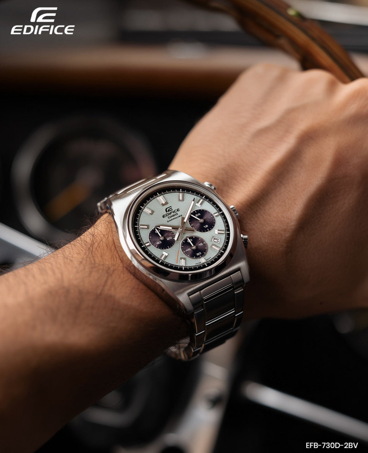 Reloj Casio Edifice EFB-730D-2BVU Azul