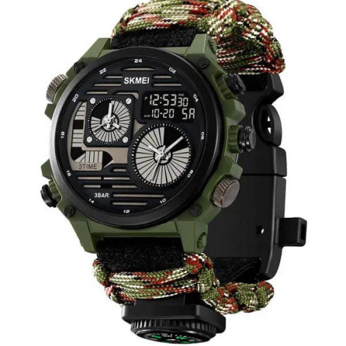 RELOJ DE SUPERVIVENCIA SKMEI 2202 CAMUFLADO