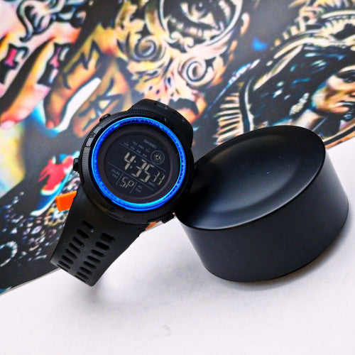 RELOJ SKMEI 1773 NEGRO AZUL PARA NIÑO