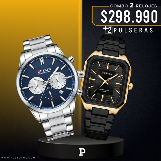COMBO 666: 2 RELOJES X $298.990