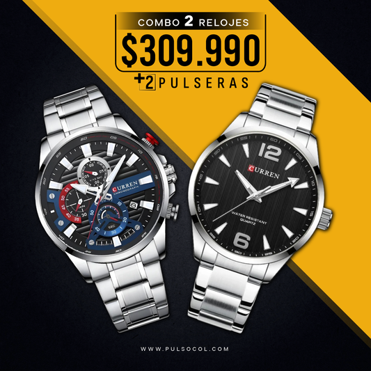 COMBO 680: 2 RELOJES X $309.990