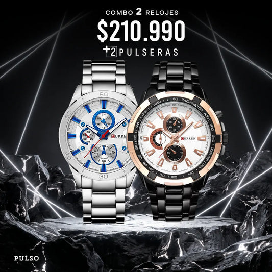 COMBO 692: 2 RELOJES X $210.990