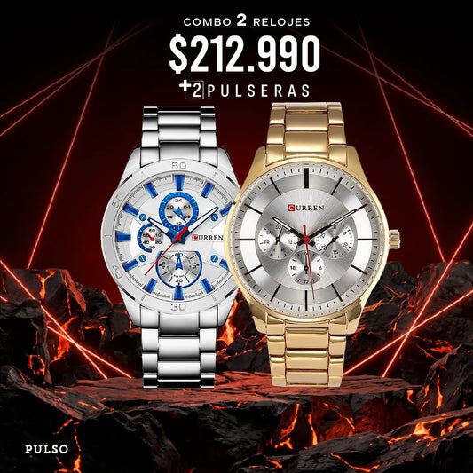 COMBO 693: 2 RELOJES X $212.990