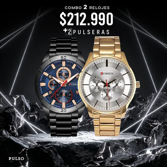COMBO 701: 2 RELOJES X $212.990
