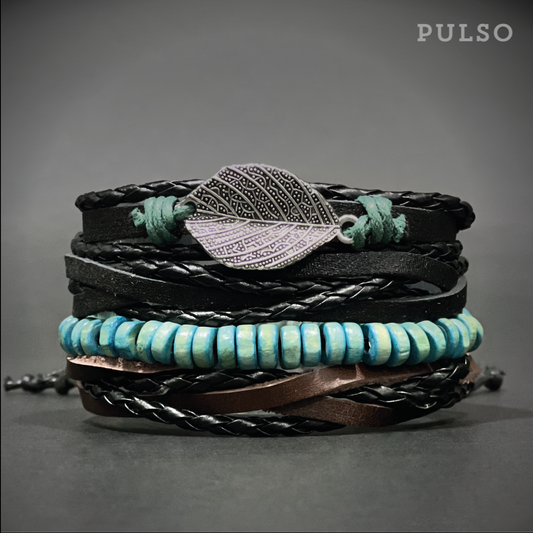 Pulsera Hoja Ref: 7029-1