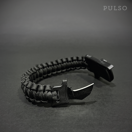 Pulsera Supervivencia Ref: 7030-1 Negro