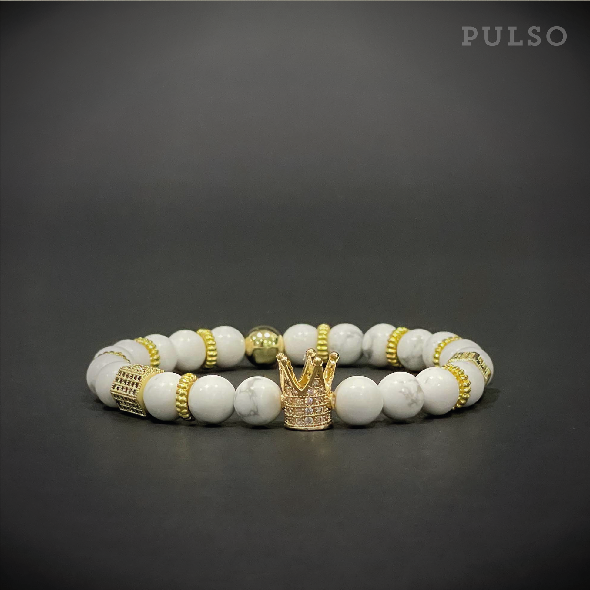 Pulsera Corona Ref: 7035-4 Blanco