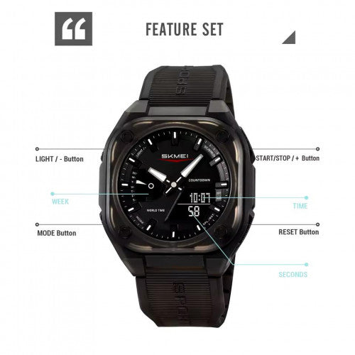 RELOJ SKMEI 2328 NEGRO