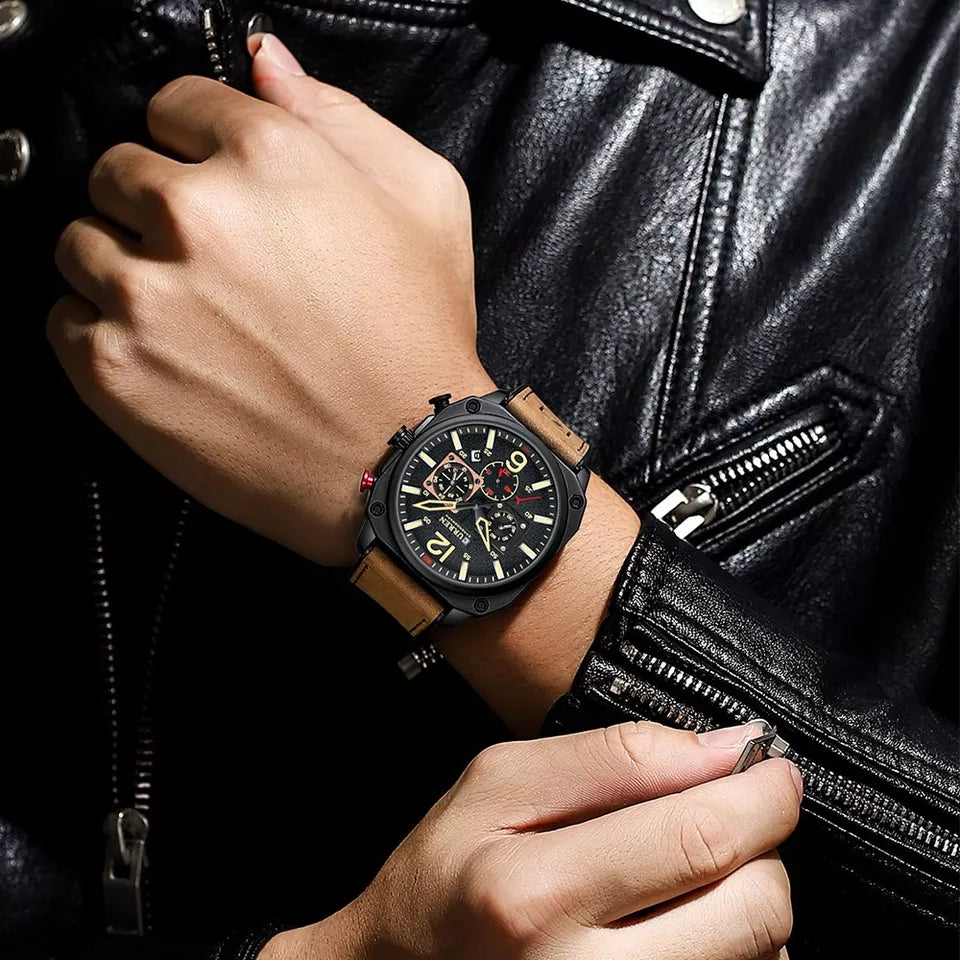 Reloj Curren 8398 Amarillo