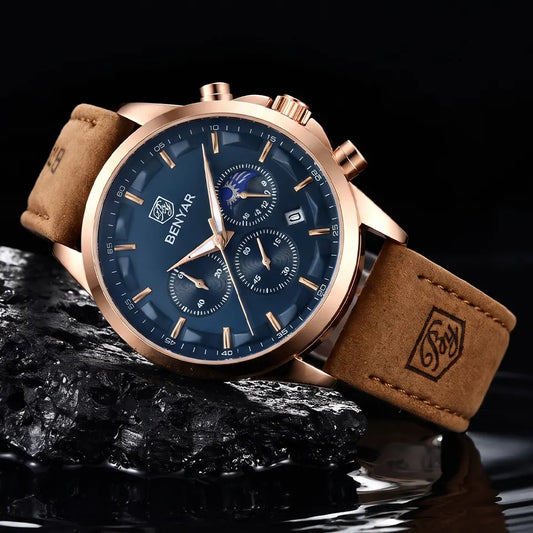 Reloj BENYAR Ref: 773 Miel/Azul