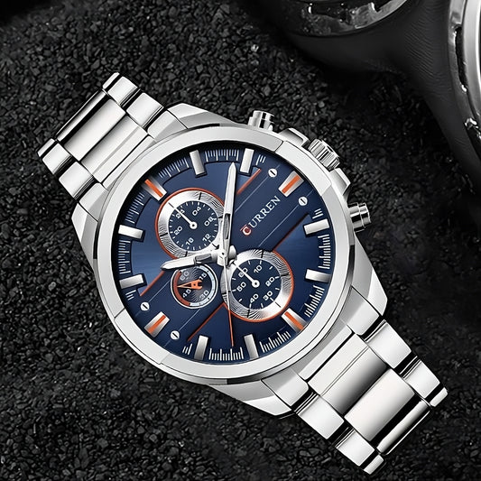 Reloj Curren 871 Plata/Azul