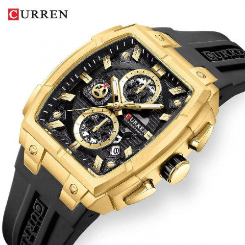 RELOJ CURREN 8488 NEGRO DORADO