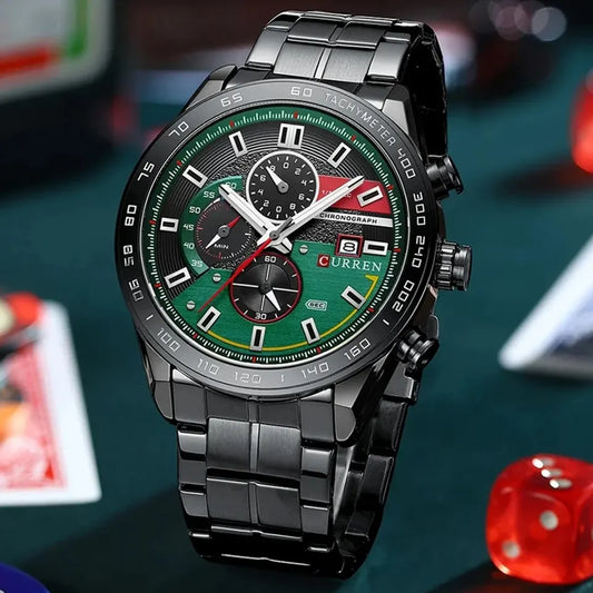 Reloj Curren Ref. 820 Negro/Verde
