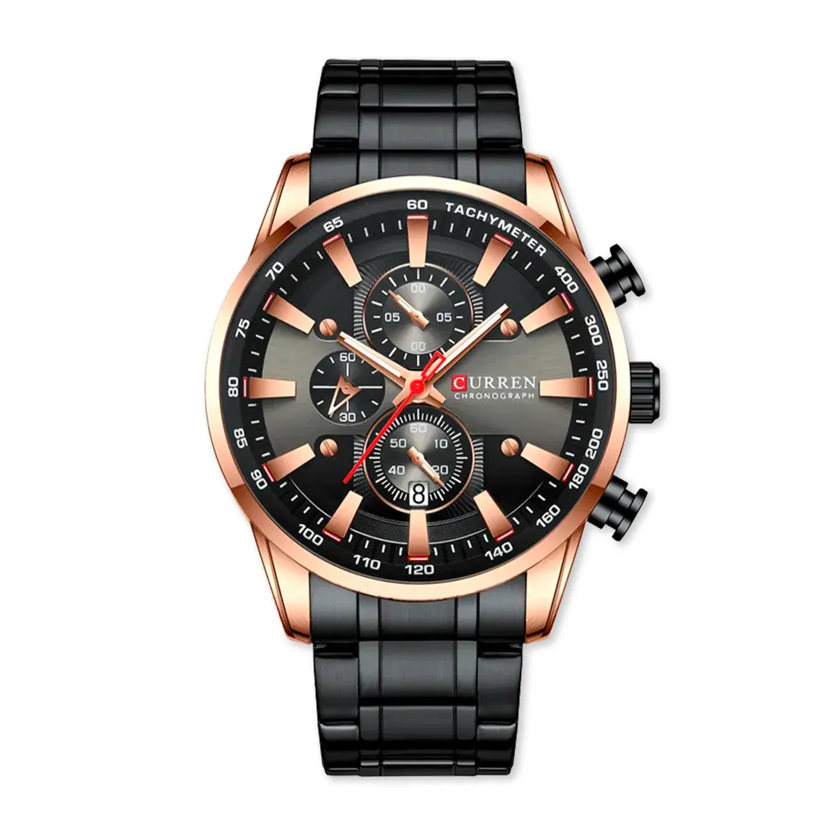 Reloj Curren 8351 Negro Cobre