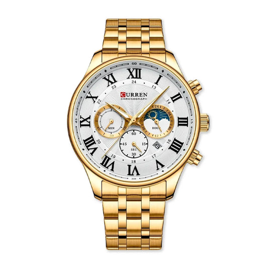 Reloj Curren Ref. 824 Dorado/Blanco