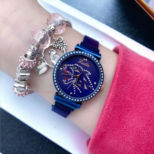 SCOTTIE PANTERA AZUL + PANDORA