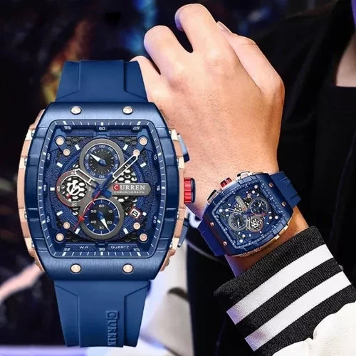 Reloj Curren 8442 Azul Oscuro