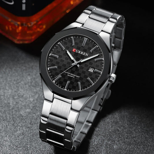 Reloj Curren Ref. 916 Plata/Negro